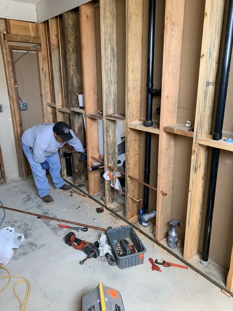 Commercial rough-in plumbing for Water Heater Replacement in Lyons Tradewinds Park